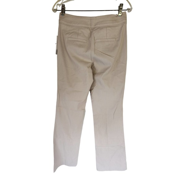NWT Robert Rodriguez Cream Cotton Blend Pants 2 - Picture 4 of 4